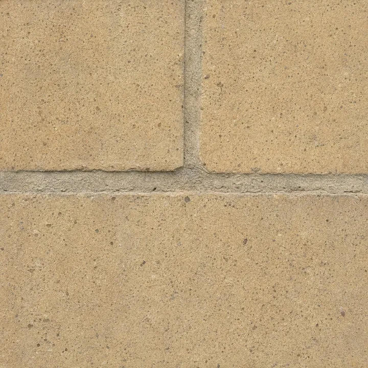 Detail šamotových cihel se spárami žáruvzdorné malty